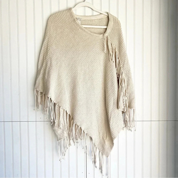 Chico's One Size Jane Shimmer Poncho NEW! - Picture 5 of 9